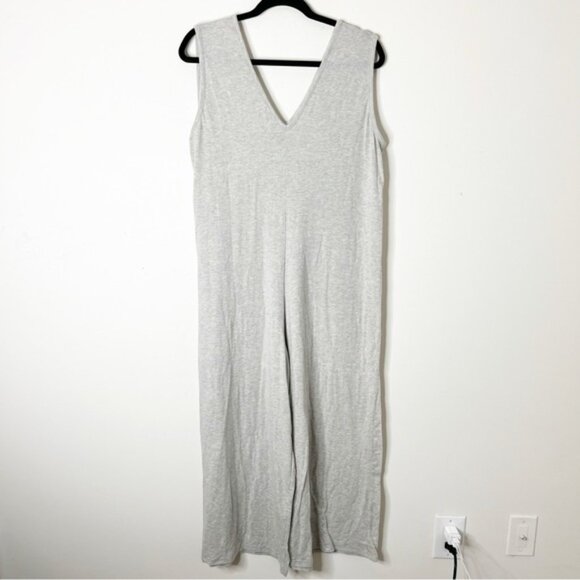Nothing Fits But Mochi Knit Jumpsuit Maternity Gray One size - Picture 6 of 16